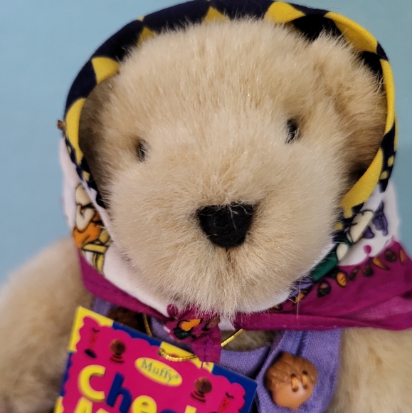 Vtg Muffy Vanderbear " Checkmates" Bear - Picture 3 of 6